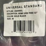 Universal Standard Plus Size Jeans High Rise Seine Skinny Black 40/4XL Long NWT Photo 6