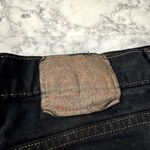 Levi's  Vintage 505 90s Black Denim Cutoff Shorts Photo 6
