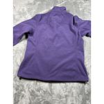 L.L.Bean  Womens Purple Fleece Jacket Full Zip Polartec Outdoor Coat L Photo 8