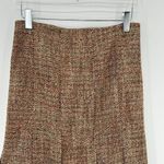 Kate Hill  skirt 12P brown tweed kick pleat wool blend knee length pencil NEW Photo 1