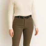 Theory  Womens Equestrian Riding Pants Size 0 Taupe Old Money Quiet Luxury Preppy Photo 0