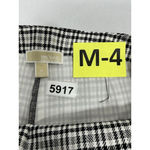 Michael Kors Womans  Pullon Dress Pants XL Black White Checkered Photo 2