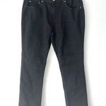 Levi's Levi’s Women’s 505 Straight Leg Jeans Black Denim Size 29 Capsule Wardrobe Basic Photo 0