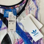Adidas RARE  Originals Florera Abstract Floral Trefoil Logo Tank Top Size M Photo 9