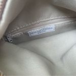 Handmade Italian Italy Leather Crossbody Purse Boho Fringe Embossed Floral Blue Gold NWOT Photo 7