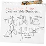 Free People Summer Of Love Bandeau Bralette Convertible Bra Pink Floral Photo 4