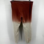 Marine layer Blake Vintage Terry Jogger Drawstring Fleece Amber Brown Dip Dye M Photo 7