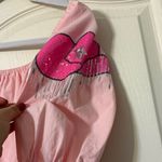 Fantastic Fawn  Pink Cowgirl Puff Sleeve Dress Photo 2