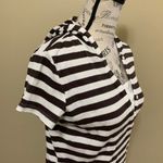 Cato Brown & White Striped Small Hoodie Top Photo 7