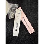 AQUA Tweed Jacket Black Career Button Front Blazer Cropped XS Photo 7