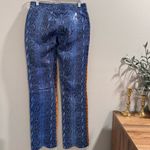 Free People  x Dancassab XS Snakeskin Print Carmina Leather Pants Festival NWT Photo 5