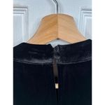 Catherine Malandrino  Black Velvet Keyhole Luxe Top Size S Sleeveless Photo 7