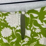 Ava & Viv  Linen Blend Floral Print V Neck Short Sleeve‎ Top Plus Photo 11