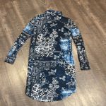 Ralph Lauren Ralph. Lauren knit, Oxford, floral, print shirt dress. Photo 2