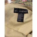 Mlle Gabrielle  Dress Floral Flowy Cowl Neck Asymmetrical Lagenlook Boho Size 12P Photo 7