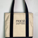 Macy's  Vintage New York Mini Nylon Tote Bag Photo 0