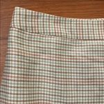 Brooks Brothers  Houndstooth Wool Silk Linen Straight Skirt Womens Size 10 NEW Photo 2