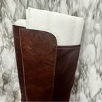 Cole Haan Dark Brown Leather Over the Knee Heeled Boots Boho Chic Fall Favorite Photo 2