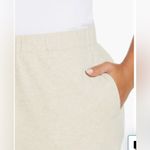 Vince Crop Pull-On Cotton Blend Pants in White Sand Beige Plus Size XXLARGE NWT Photo 3