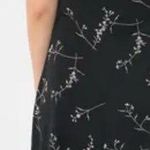 Pull&Bear Charcoal Floral Dress Black Size M Photo 1
