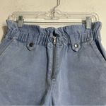 Sea New York Maura Paperbag Shorts in Acid Wash Size 2 Blue Photo 4