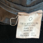 Theory  Black Velvet Mini A Line Skirt Size 0 Photo 7