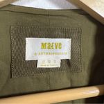 Anthropologie Maeve by Sleeveless V-Neck Vest in Olive Green Size 12 Photo 7