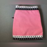 Twos Company Jewelry Organizer Pink Skirt with Gross Grain Ribbon and Bow Photo 1