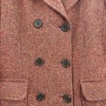 GAP Wool Blend vintage Y2k wool Peacoat Jacket Rust Colored size 6 Purple Photo 2