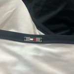 Tommy Hilfiger Colorblock Tie Front One Piece Swimsuit Black/White Size 14 NWT Photo 7