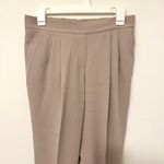 Aritzia  Babaton Cohen Pant Size 4 Neutral Tan Brown Pleated Dress Pants Photo 2