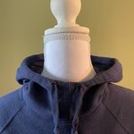 Champion  Blue Funnel-neck Athleticwear Hoodie Photo 1