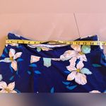 Lands' End  Tropical Print Swim Skirt End swim skirt, featuring a navy blue Photo 4