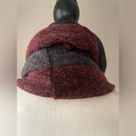 Neck warmer color maroon & grey Gray Photo 5