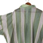 Out From Under  Beach Boardwalk Oversized Shirt Size M Mesh Beach BOHO‎ Green Photo 3