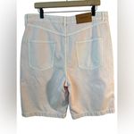 Burberry NWT  High-Waist Denim jean shorts Cotton Jorts. Baby Pink, Bermuda US 14 Photo 1