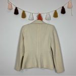 Cache  Boiled Wool Cream Jacket Size Small Photo 10