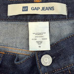 Gap  2004 100% Cotton Dark Denim Midi Skirt - Size 10 Photo 3