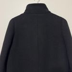 J.Crew  Wool Cocoon City Pea Coat Size 6 Black J6140 Photo 6