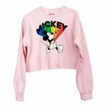 Disney NWOT   Pink Mickey Mouse sweatshirt Photo 1
