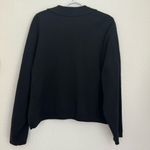 Talbots Vintage  Double Breasted Gold Buttons Black Cropped Blazer Jacket Size L Photo 4