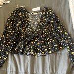 LA Hearts Pacsun Sunflower Top Photo 0