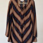 Suzanne Betro Weekend Blouse Boho Flowing Lux Blouse Photo 2