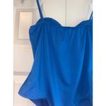 21 Saints Blue Bodysuit Sleeveless Bustier Top Party Clubwear Size L Size L Photo 2