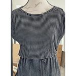 Maurice's 24/7 Womens Dress Sz Small Stripe Midi Short Sleeve Preppy Minimalist Photo 10
