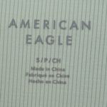 American Eagle NWT  Womens Ribbed Cinched V Neck Bodysuite Size S Green Stretch Photo 3