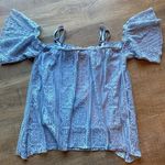 Love, Fire Off The Shoulder Shirt Top Lace Photo 0