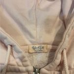 Brandy Melville  Light Pink Cropped Hoodie Photo 2