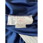 Vintage Tom Bezduda Womens Robe Blue Stripes Small Nylon Made USA House Coat u Size undefined Photo 6