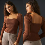 Anthropologie  Callahan Sweetheart Sweater Size XS NWT $118 Photo 13